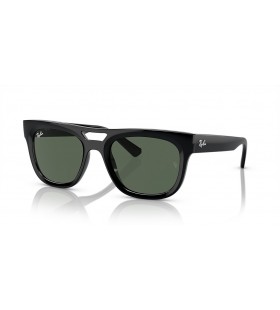 Ray-Ban RB4426 Phil Bio-Base de L (54 - 21) / Verde lentes e Preto armaÃ§Ã£o Ã“culos de sol