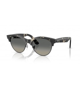 Ray-Ban RB2341 Clubmaster Forma M (51 - 19) / lentes Cinza e Havana armaÃ§Ã£o Ã“culos de sol