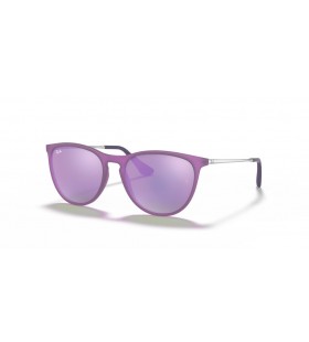 Ray-Ban RB9060S Erika Crianças M (50 - 15) / lentes Cinza e Violeta armação Óculos de sol