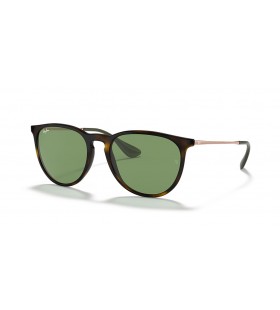 Ray-Ban RB4171 Erika Mistura de Cores M (54 - 18) / Verde lentes e Tartaruga armaÃ§Ã£o Ã“culos de sol
