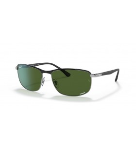 A Ray-Ban RB3671CH Chromance XXL (60 - 16) / ZÃ¶ld lencse, Fekete keret NapszemÃ¼veg