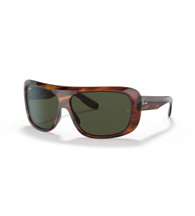 A Ray-Ban RB2196 Blair L (64 - 13) / Zöld lencse, Barna keret Napszemüveg