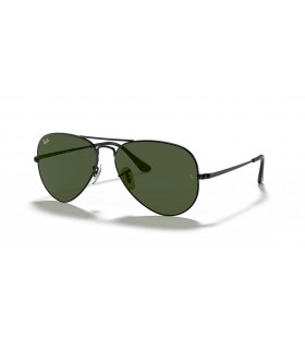 A Ray-Ban RB3689 Pilóta Fém II L (58 - 14) / Zöld lencse, Fekete keret Napszemüveg