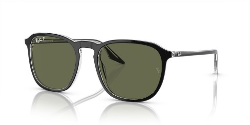 Ray-Ban RB2203F L (55 - 20) / Glas lionsaí agus Dubh fráma Sunglasses