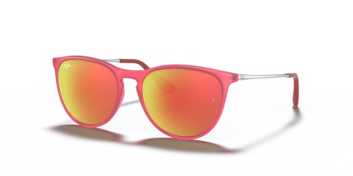 Ray-Ban RB9060SF Erika Páistí L (52 - 14) / lionsaí Donn agus Bándearg fráma Sunglasses