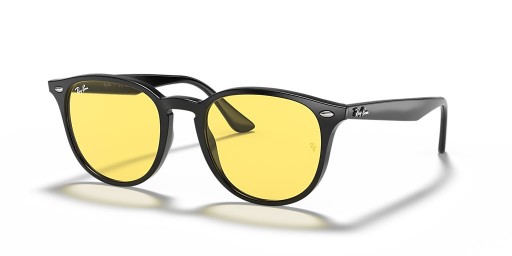 Ray-Ban RB4259F L (53 - 20) / Buí lionsaí agus Dubh fráma Sunglasses