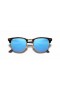 Ray-Ban RB3016 Clubmaster Flash Lionsaí M (49 - 21) / lionsaí Gorm agus Turtar fráma Sunglasses