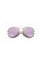 Ray-Ban RB9506S the Aviator na Páistí M (50 - 13) / Violet lionsaí agus Óir fráma Sunglasses