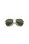 Ray-Ban RB9506S the Aviator na Páistí M (50 - 13) / Glas lionsaí agus Óir fráma Sunglasses