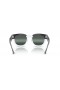 Ray-Ban RB0298S Mega Hawkeye Chromance L (53 - 21) / lionsaí Trédhearcach agus Gorm fráma Sunglasses