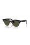 Ray-Ban RB2341 Clubmaster Bealach M (51 - 19) / Glas lionsaí agus Dubh fráma Sunglasses