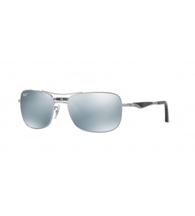 Ray-Ban RB3515 XXL (61 - 17) / Silver lionsaí agus Óir fráma Sunglasses