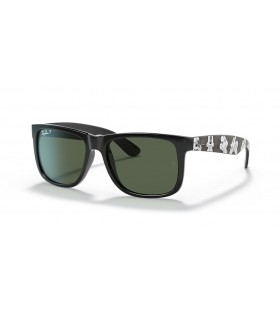 Ray-Ban RB4165 Justin Mickey A21 S (54 - 16) / Glas lionsaÃ­ agus Dubh frÃ¡ma Sunglasses