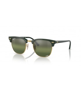 Ray-Ban RB3016 Clubmaster Chromance XL (55 - 21) / Silver lionsaÃ­ agus Glas frÃ¡ma Sunglasses