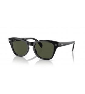 Ray-Ban RB0707SF XL (53 - 21) / Glas lionsaí agus Dubh fráma Sunglasses