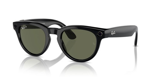 Ray-Ban RW4009 Ray-Ban | Meta Headliner M (50 - 23) / lenti Verde e telaio Nero Occhiali da sole
