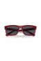 Ray-Ban RB4396 Warren Bio-Based M (54 - 20) / lenti Grigio e Rosso frame Occhiali da sole