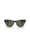 Ray-Ban RW4010 Meta Skyler M (52 - 20) / lenti Verde e telaio Nero Occhiali da sole
