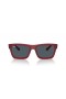 Ray-Ban RB4396 Warren Bio-Based M (54 - 20) / lenti Grigio e Rosso frame Occhiali da sole