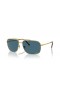 Ray-Ban RB3796 L (59 - 15) / lenti Blu e Oro frame Occhiali da sole