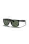 Ray-Ban RB4165 Justin Classic S (54 - 16) / lenti Verde e telaio Nero Occhiali da sole