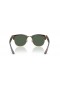 Ray-Ban RBR0504S Clubmaster Invertire L (54 - 21) / lenti Verde e la Tartaruga frame Occhiali da sole