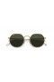 Ray-Ban RB3565 Jack L (53 - 20) / Verde lenti e montatura in Oro Occhiali da sole