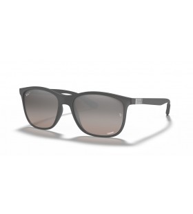 Ray-Ban RB4330CH Chromance XL (56 - 17) / lenti Argento e Grigio cornice Occhiali da sole