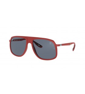 Ray-Ban RB4308M Scuderia Ferrari Collection XL (57 - 17) / lenti Grigio e Rosso frame Occhiali da sole