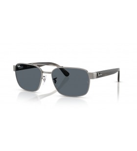 Ray-Ban RB3751 L (58 - 17) / lenti Blu e Silver frame Occhiali da sole