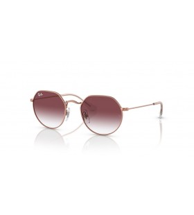 Ray-Ban RB9565S Jack Bambini M (47 - 19) E / lenti Viola e Rosa frame Occhiali da sole