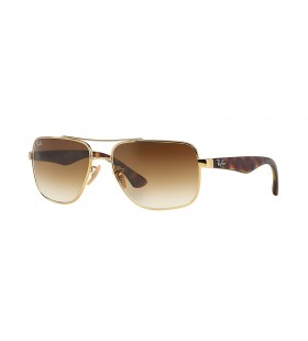 Ray-Ban RB3483 L (60 - 16) / lenti Marrone e Oro frame Occhiali da sole