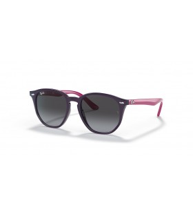 Ray-Ban RB9070S Bambini S (46 - 16) / lenti Grigio e Viola frame Occhiali da sole