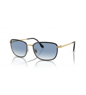 Ray-Ban RB3705 XL (57 - 19) e / lenti Blu e Nero frame Occhiali da sole