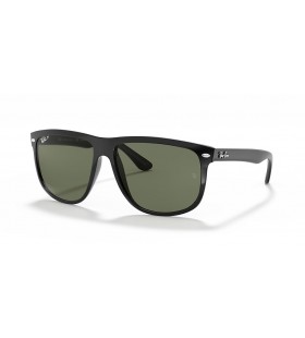 Ray-Ban RB4147 Fidanzato L (60 - 15) / lenti Verde e telaio Nero Occhiali da sole