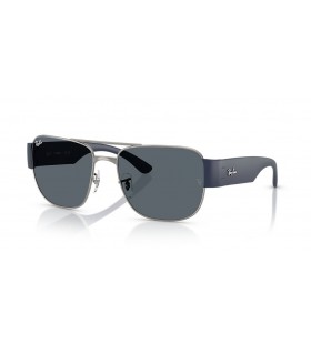 Ray-Ban RB3756 XXL (59 - 18) / lenti Blu e Silver frame Occhiali da sole