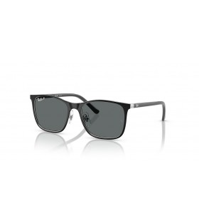 Ray-Ban RB9551S Bambini S (48 - 16) / lenti Grigio e Nero frame Occhiali da sole
