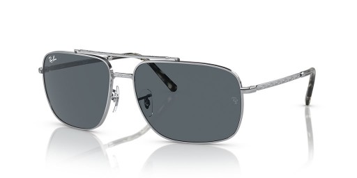 Ray-Ban RB3796L(59-15)/ブルーレンズや銀のフレームサングラス