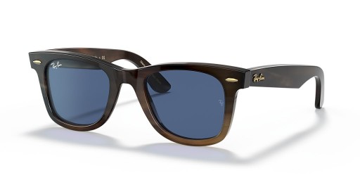 Ray-Ban RB2140CO原Wayfarer角L(50-22)/ブルーレンズタートルフレームサングラス