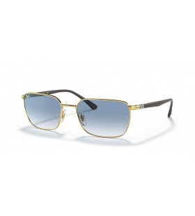 Ray-Ban RB3684XL(58-18)/ブルレンズゴールドフレームサングラス