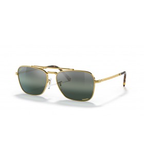 Ray-Ban RB3636æ–°ã—ã„ã‚­ãƒ£ãƒ©ãƒãƒ³M(55-15)/ã‚·ãƒ«ãƒãƒ¼ãƒ¬ãƒ³ã‚ºã‚´ãƒ¼ãƒ«ãƒ‰ãƒ•ãƒ¬ãƒ¼ãƒ ã‚µãƒ³ã‚°ãƒ©ã‚¹