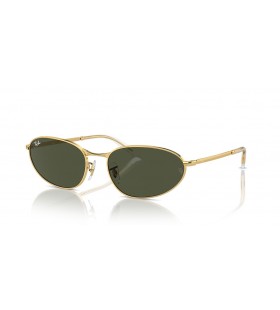 Ray-Ban RB3734L(56-18)/グリーンレンズ-ゴールドフレームサングラス
