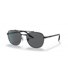 Ray-Ban RB3688M(55-19)/グレーレンズは、黒フレームサングラス
