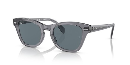 Ray-Ban RB0707S XL (53 - 21) / Blå linser og Grå frame Solbriller