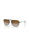 Ray-Ban RBR0102S Caravan Omvendt XL (58 - 15) / Brune linser og Svart frame Solbriller
