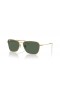 Ray-Ban RBR0102S Caravan Omvendt XXL (61 - 15) / Grønne linser og Gull frame Solbriller
