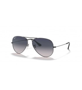 Ray-Ban RB3025 Aviator Gradient M (55 - 14) / BlÃ¥ linser og SÃ¸lv frame Solbriller