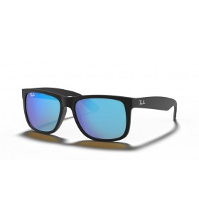 Ray-Ban RB4165 Justin Farge Blanding S (54 - 16) / BlÃ¥ linser og Svart frame Solbriller