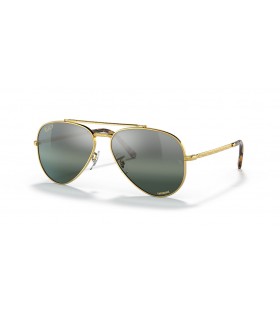 Ray-Ban RB3625 Nye Aviator XXL (62 - 14) / SÃ¸lv linser og Gull frame Solbriller