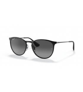 Ray-Ban RB3539 Erika Metall M (54 - 19) / GrÃ¥ linser og Svart frame Solbriller